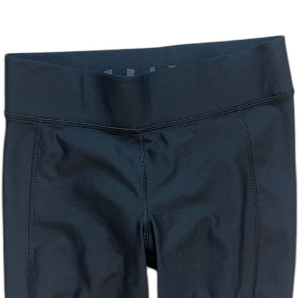 Womens Under Armour UA HeatGear Armour Black Dri-Fit Compression Capri Pants - S - Picture 3 of 3